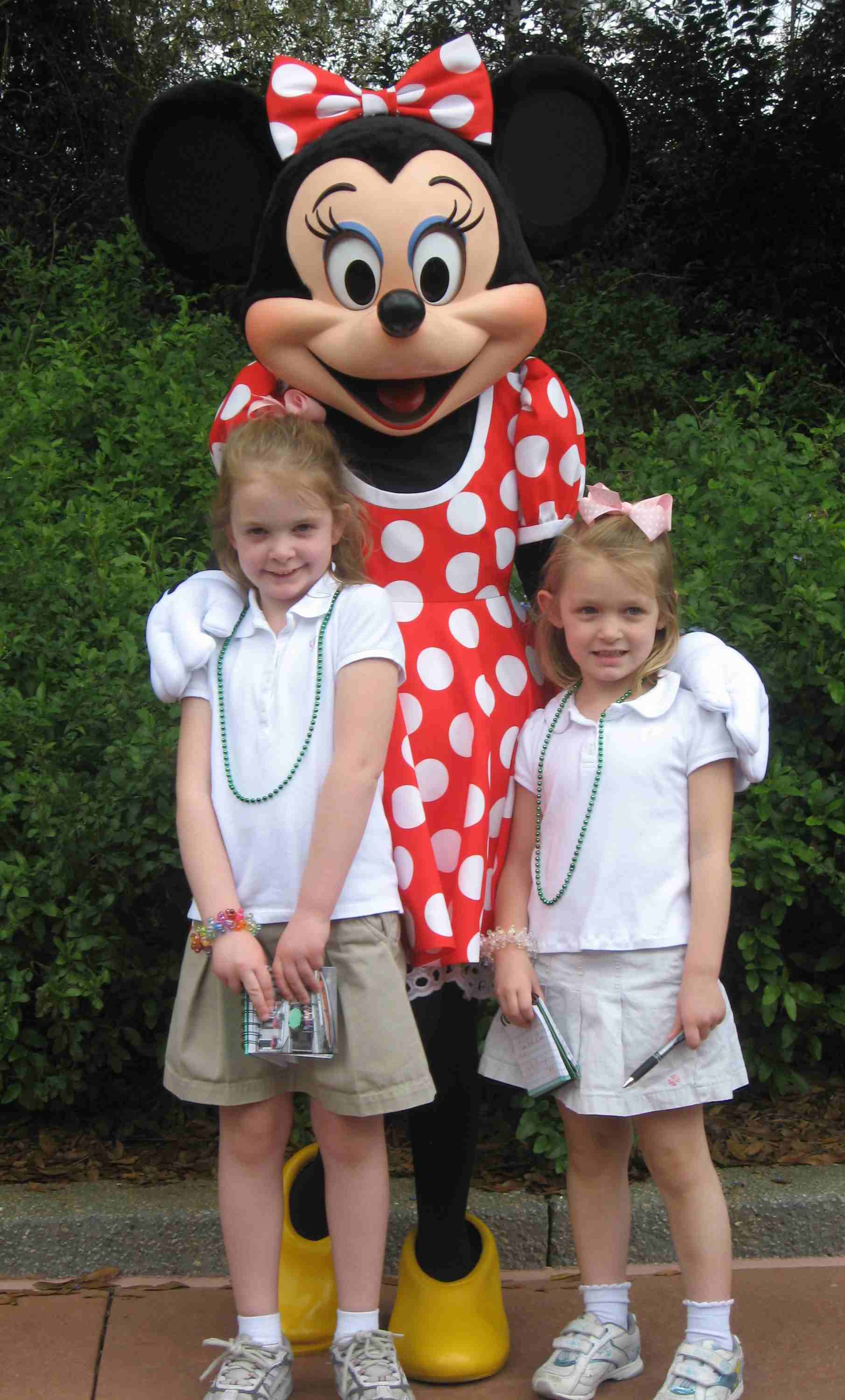 JC and Minnie Mouse